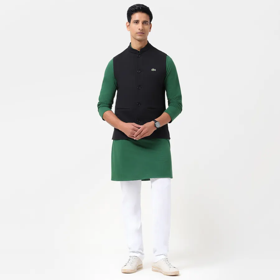 Men's Fleece Sleeveless Jacket With Pocket